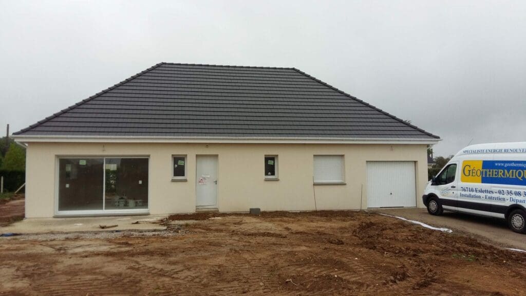 Construction maison avec aérothermie