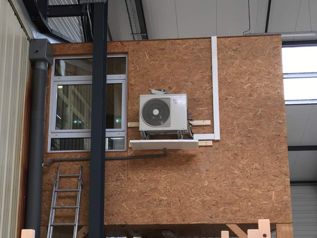 Installation climatisation bureau