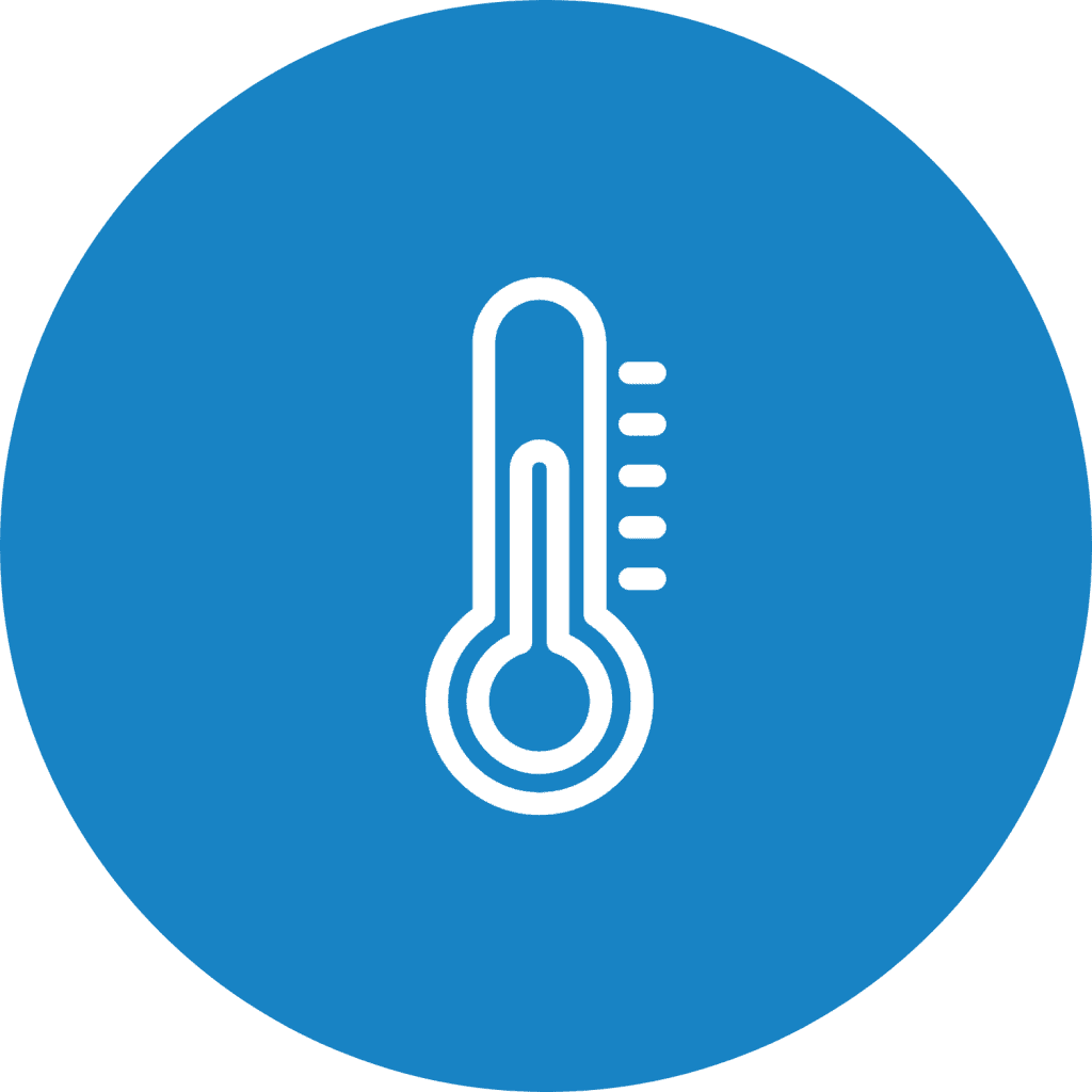 Pictogramme représentant la climatisation réversible